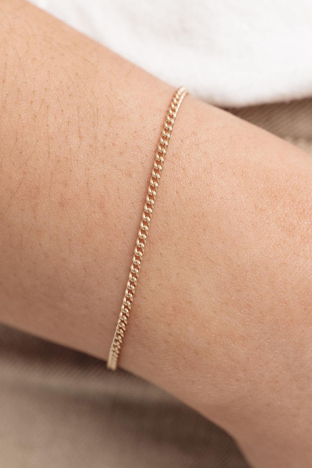 loretta yellow gold bracelet