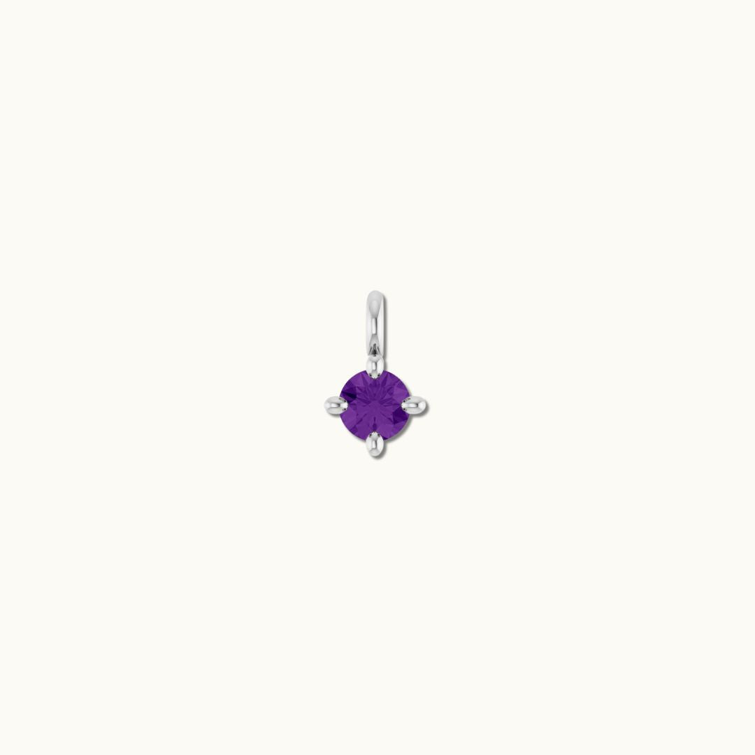 AMETHYST DROP CHARM