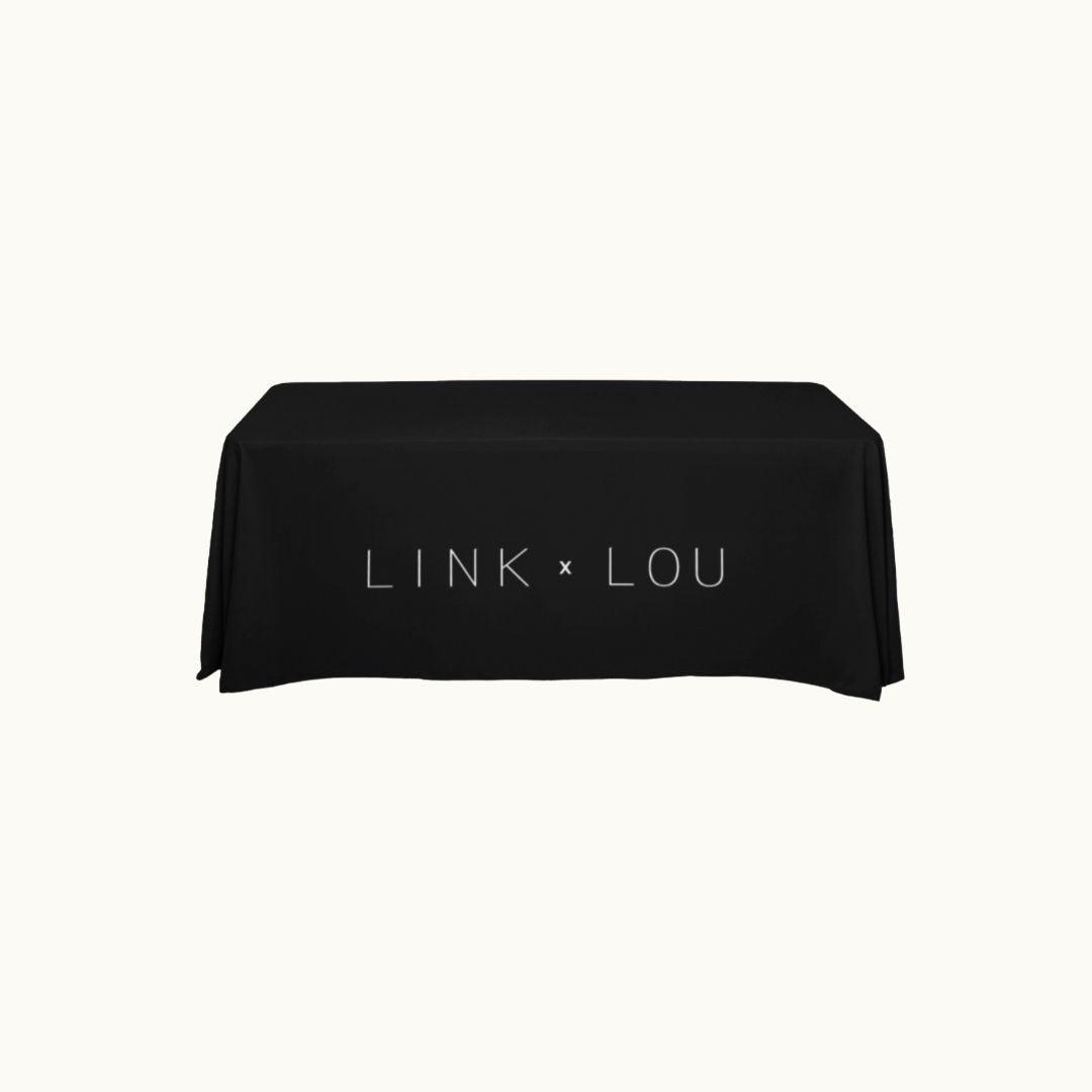 LINK x LOU Black Tablecloth