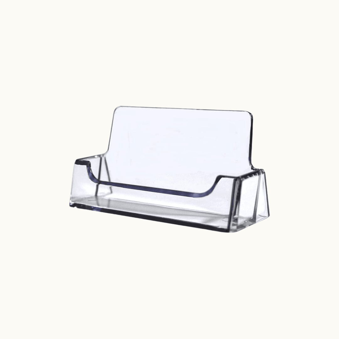 Clear Acrylic Business Card Holder