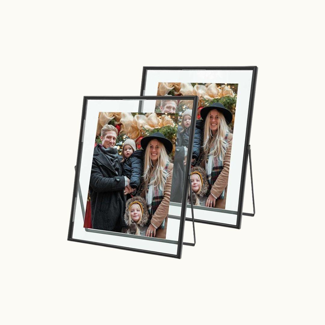 8x10 2-Pack Black Floating Frame