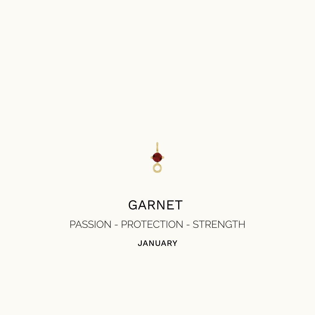 GARNET LINK CHARM