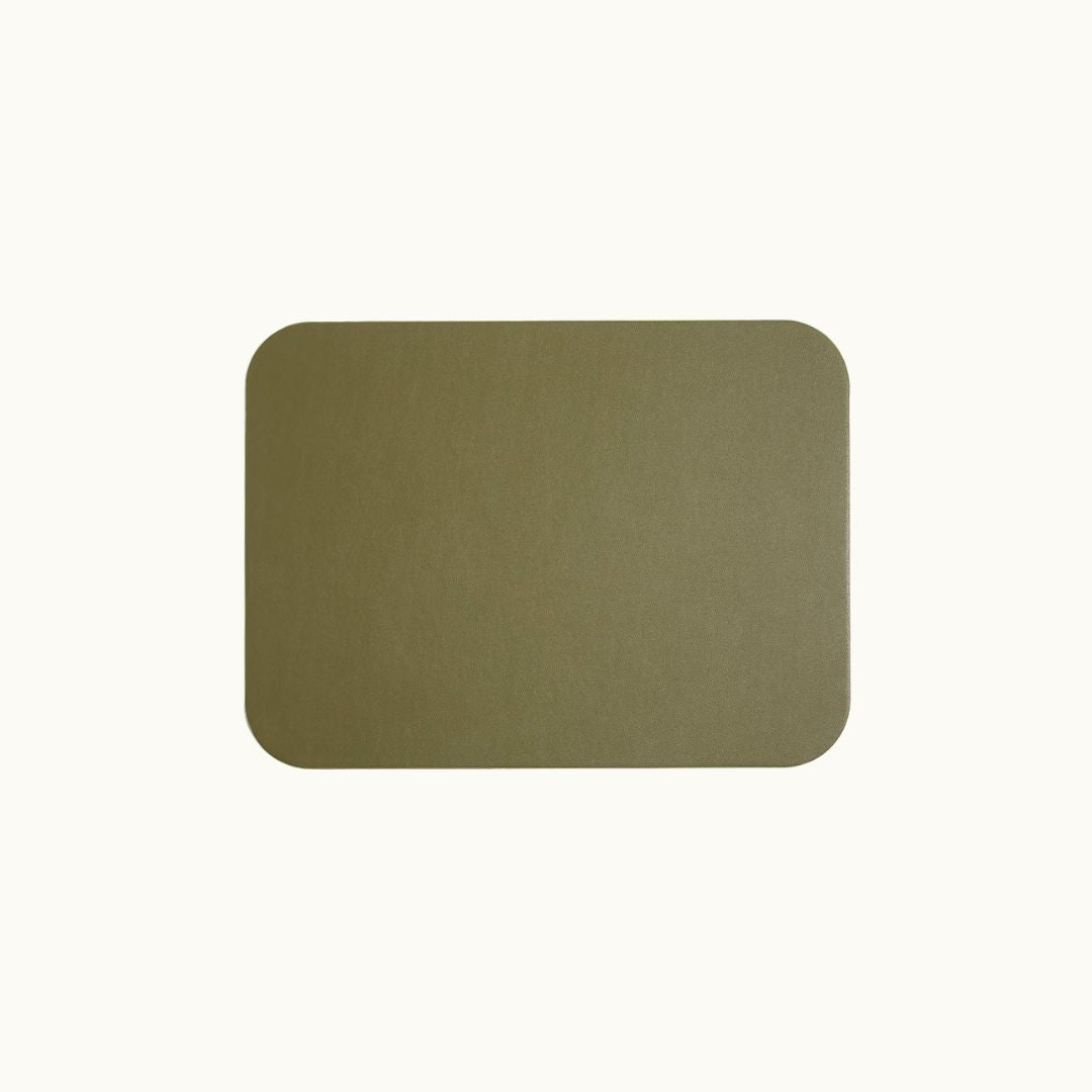 Recycled Leather Reversible Mat