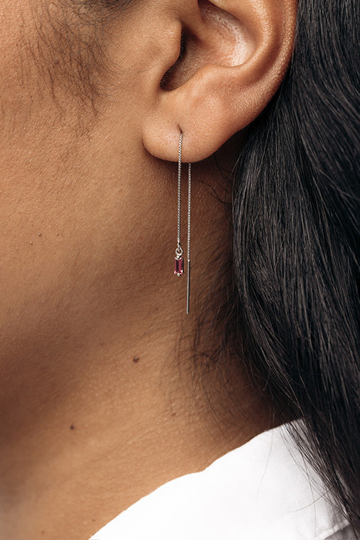 link drop charm on ear threader
