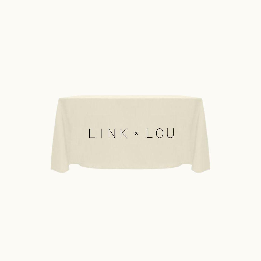 LINK x LOU Cream Tablecloth