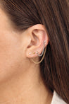 luxe ear links loretta chain