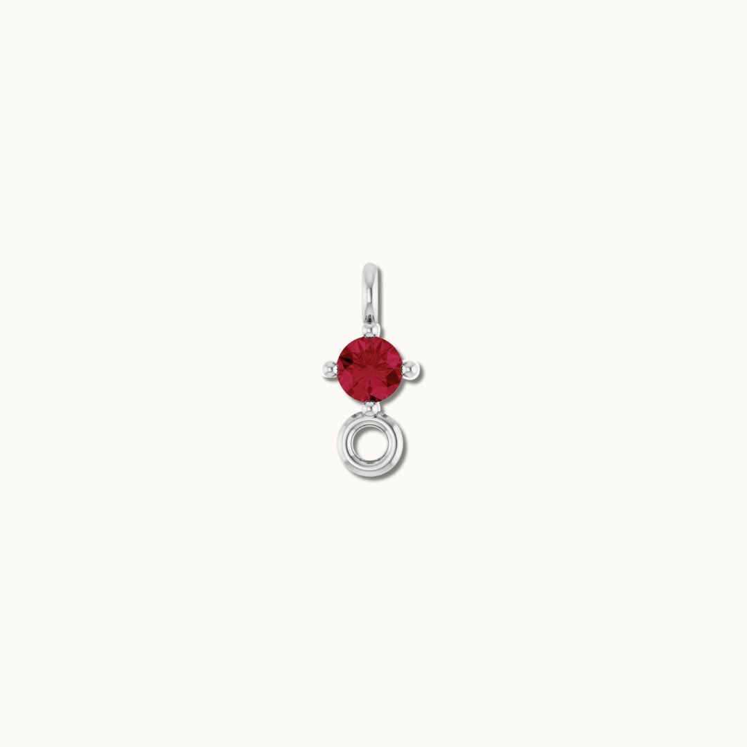 RUBY LINK CHARM