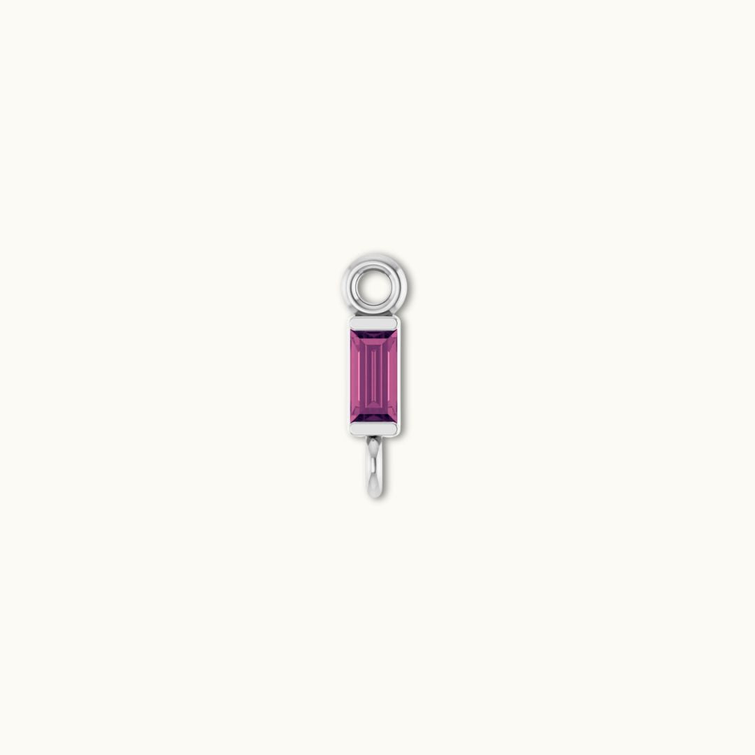 TOURMALINE BAGUETTE CHARM