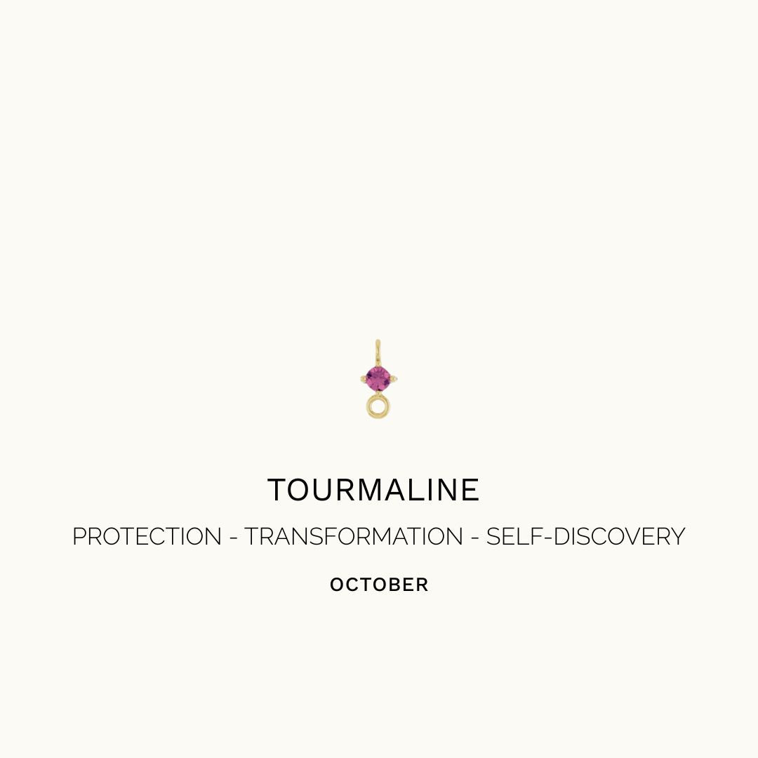 TOURMALINE LINK CHARM